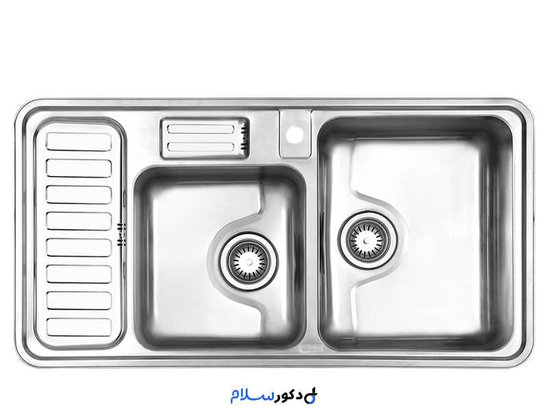 سینک دو لگنه فانتزی 812 توکاراستیل البرز