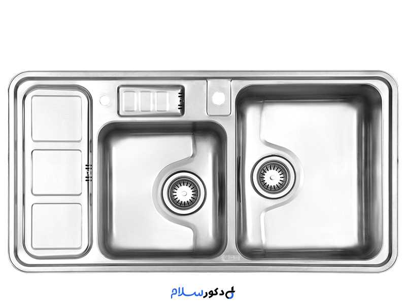 سینک دو لگنه فانتزی 813 توکاراستیل البرز