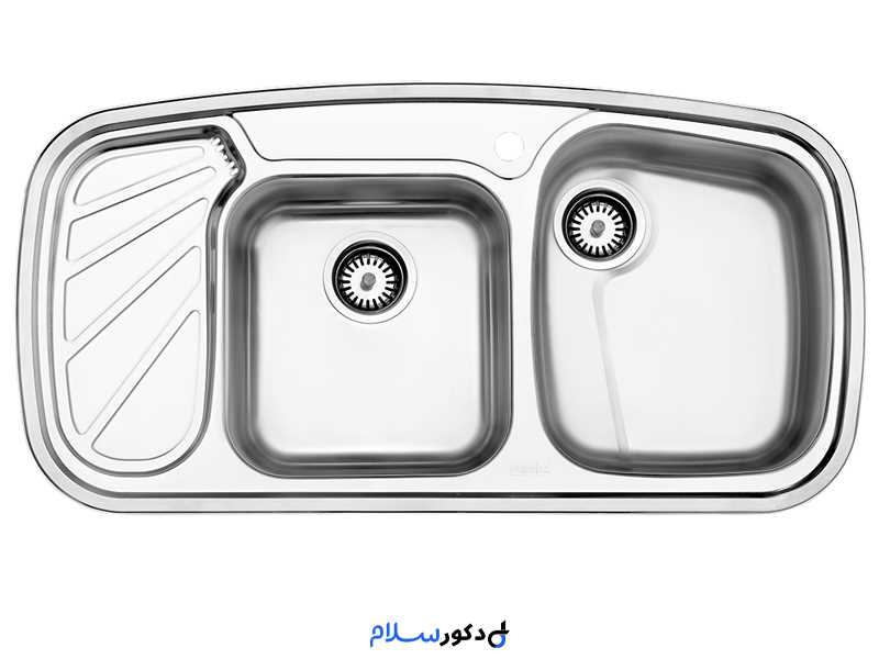 سینک دو لگنه فانتزی 611 توکاراستیل البرز