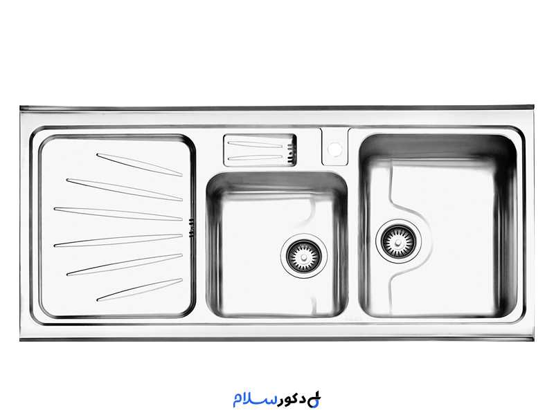 سینک دو لگنه فانتزی 814 روکاراستیل البرز